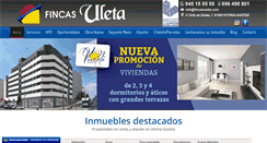 Desktop Screenshot of fincasuleta.com